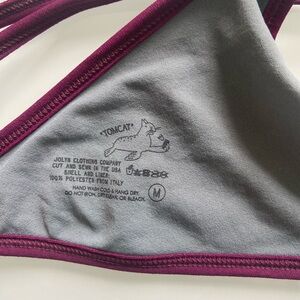 Jolyn Cabernet Tomcat Bikini Top - med